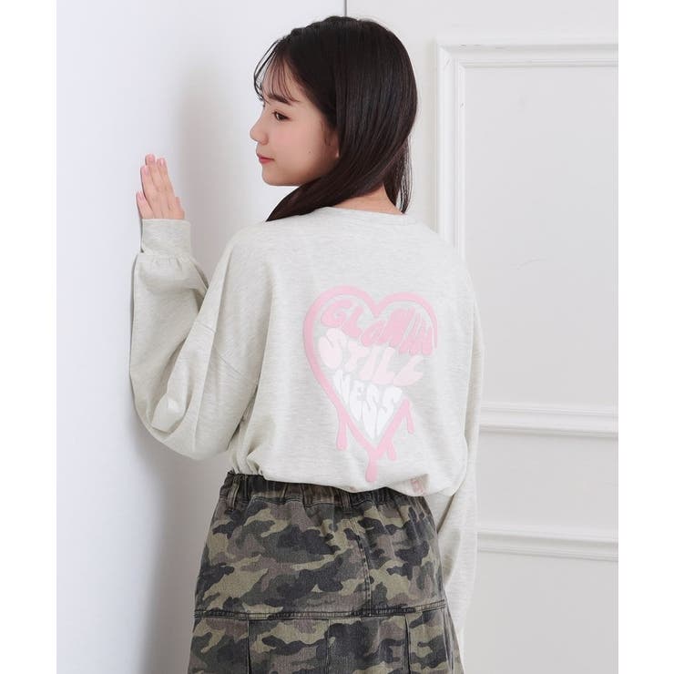 メルトハートビッグチュニックロンT | PINK-latte | 詳細画像16 