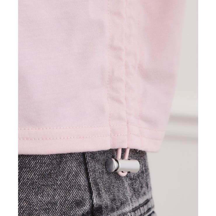 衿付き箔ナンバーロンT | PINK-latte | 詳細画像7 