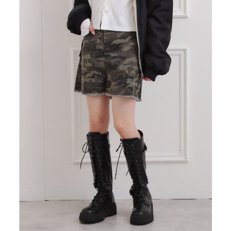 スタッズショートパンツ | PINK-latte | 詳細画像17 