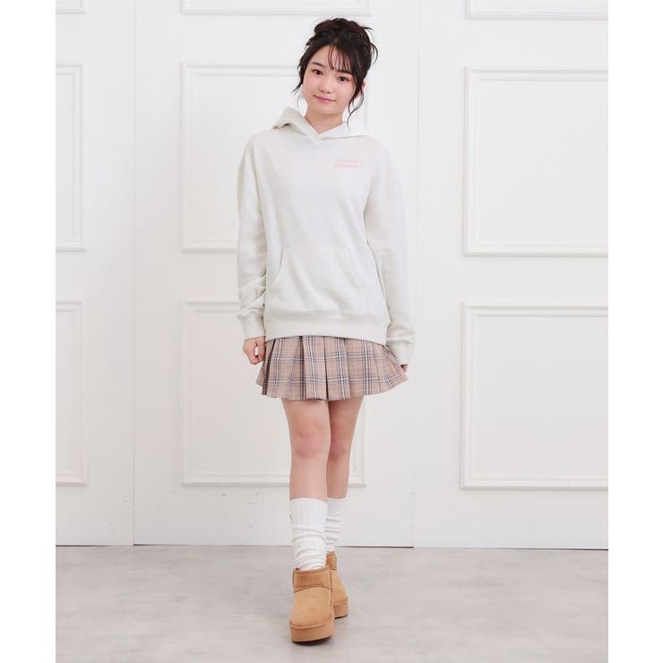 くま耳チュニックパーカー | PINK-latte | 詳細画像10 