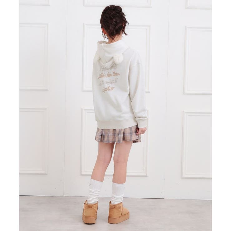 くま耳チュニックパーカー | PINK-latte | 詳細画像11 