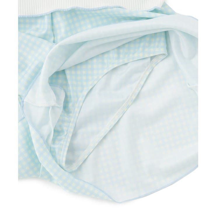 リブT付ギンガムチェックワンピース | PINK-latte | 詳細画像10 