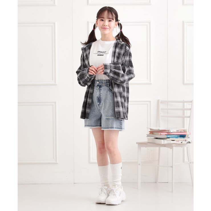 ダメージショートパンツ | PINK-latte | 詳細画像23 