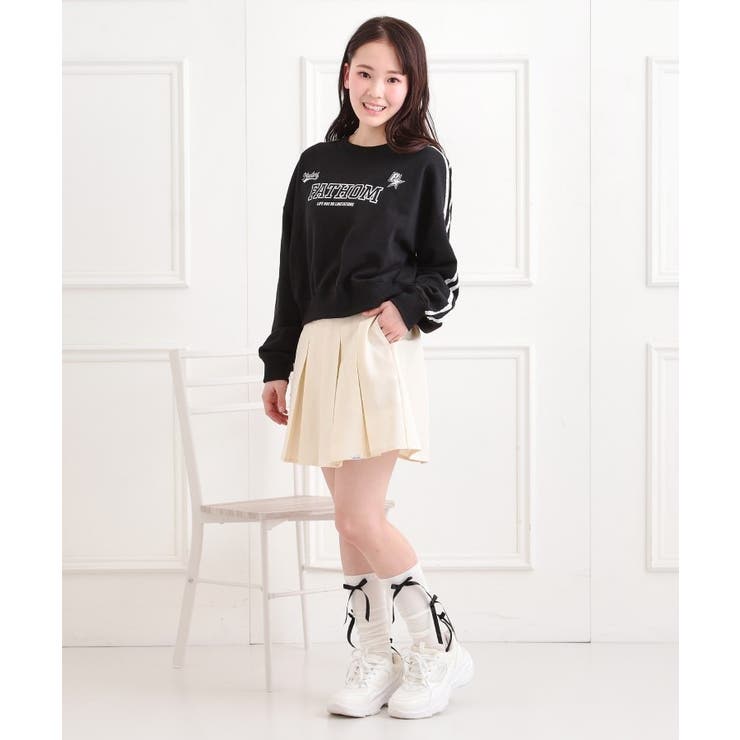 インパンプリーツ無地スカート | PINK-latte | 詳細画像19 