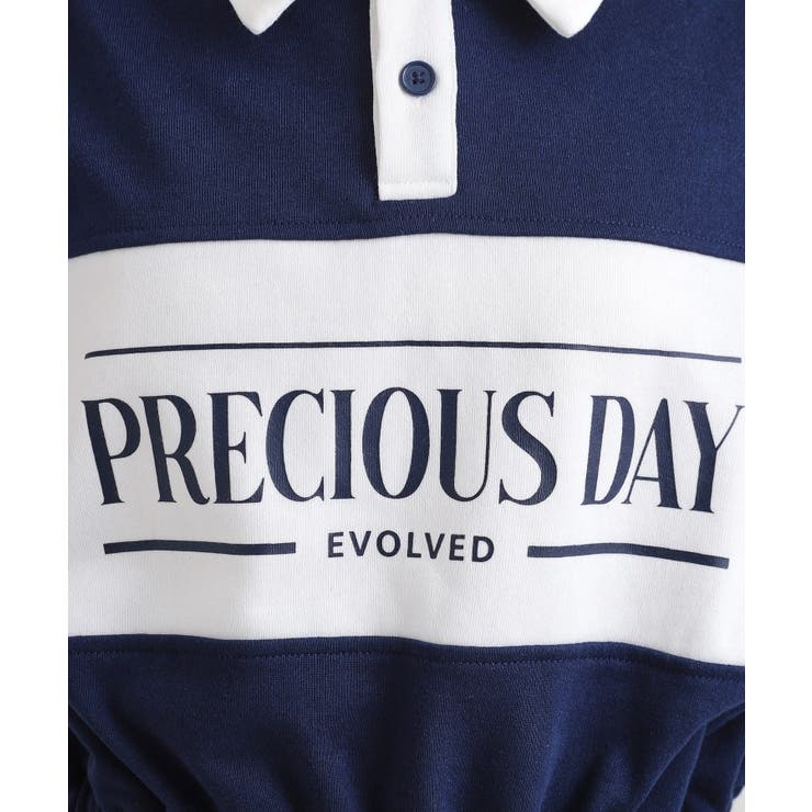 ミニ裏エリ付きドロストワンピース | PINK-latte | 詳細画像15 