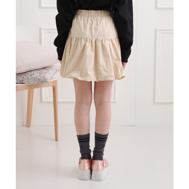 シンプルバルーンスカート | PINK-latte | 詳細画像3 