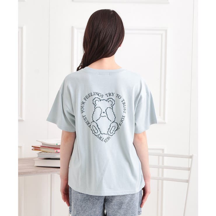 り－☆今季新作 ピンクラテ ラブトキシック☆クマ半袖Tシャツセット 160 クマちゃん半袖Tシャツ（Tシャツ） | PINK-latte（ピンク ラテ