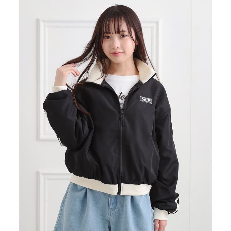 トラックジャケット[品番：WRDW0215160]｜PINK-latte（ピンクラテ）の