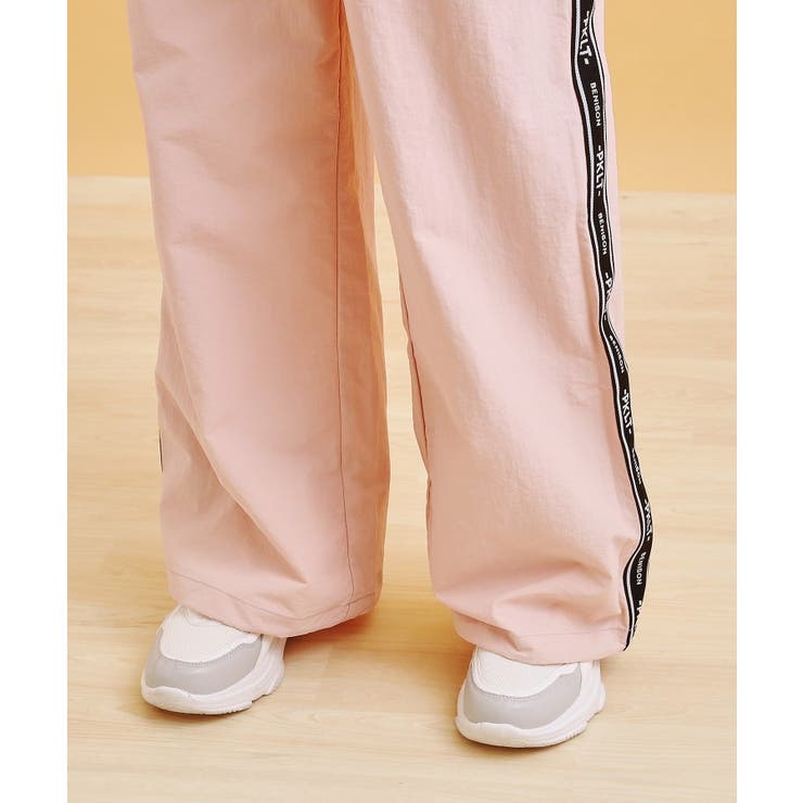 ロゴラインパラシュートパンツ | PINK-latte | 詳細画像7 