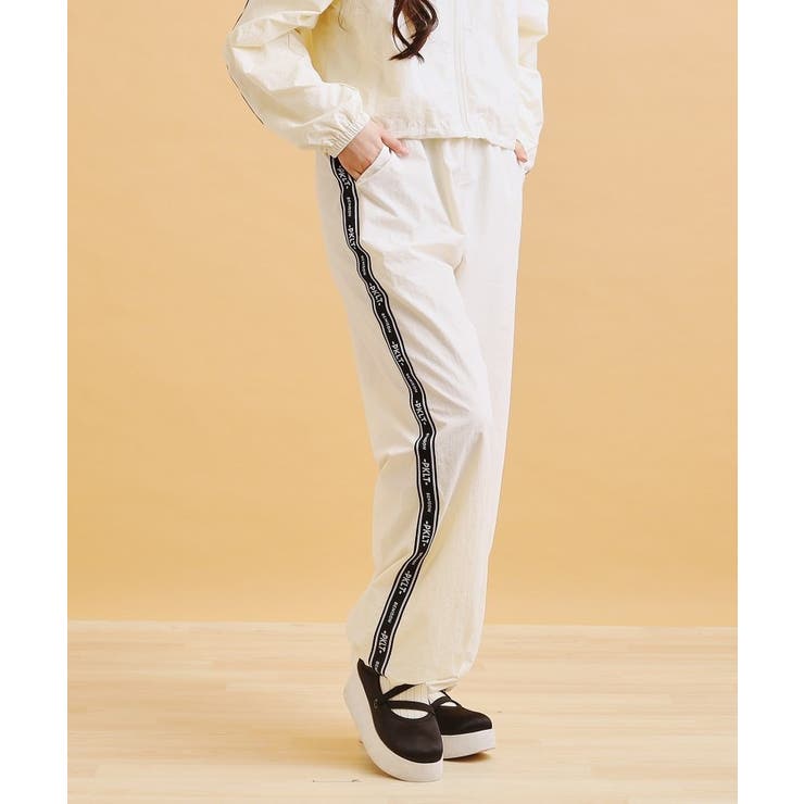 ロゴラインパラシュートパンツ | PINK-latte | 詳細画像10 