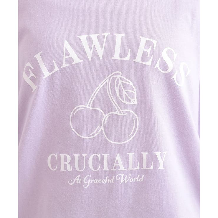 チェリーモチーフTシャツ | PINK-latte | 詳細画像18 