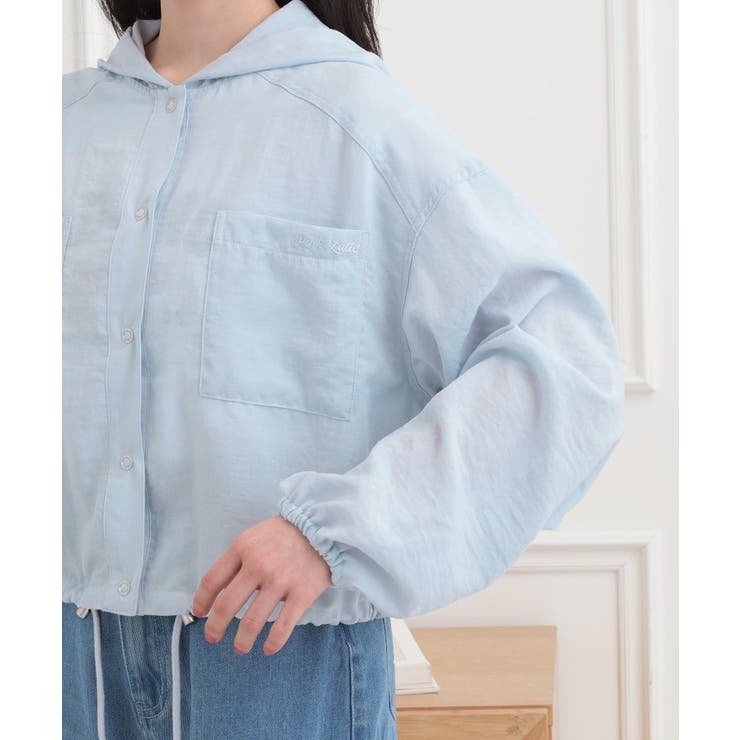 ショート丈ブルゾン | PINK-latte | 詳細画像5 