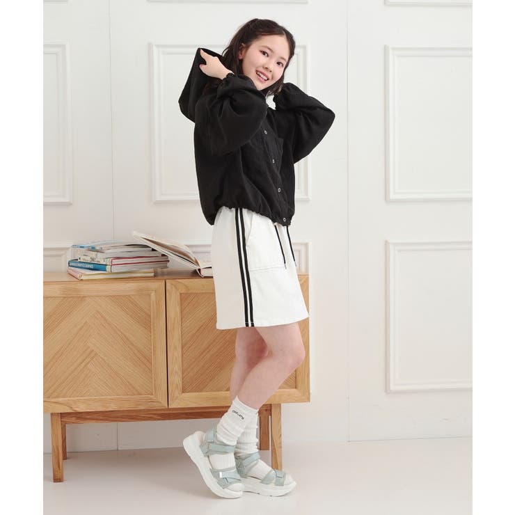 ショート丈ブルゾン | PINK-latte | 詳細画像15 