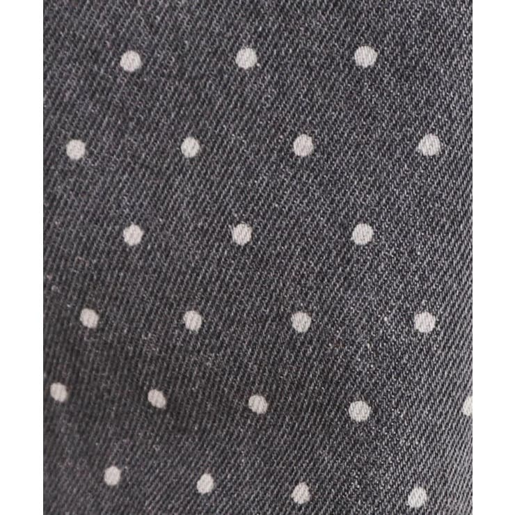 ドット柄デニムパンツ | PINK-latte | 詳細画像12