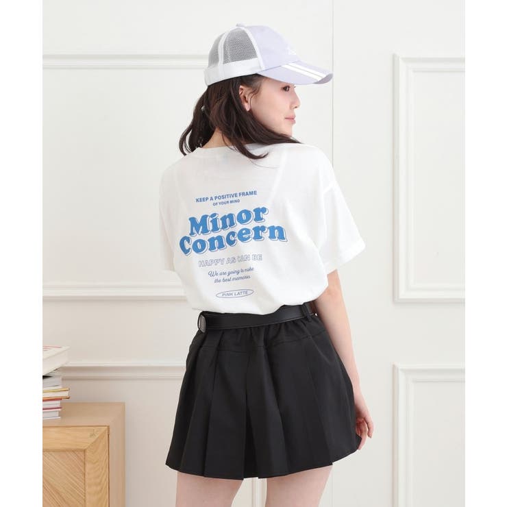 バックプリントTシャツ | PINK-latte | 詳細画像7 