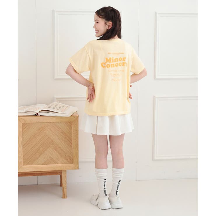 バックプリントTシャツ | PINK-latte | 詳細画像21 