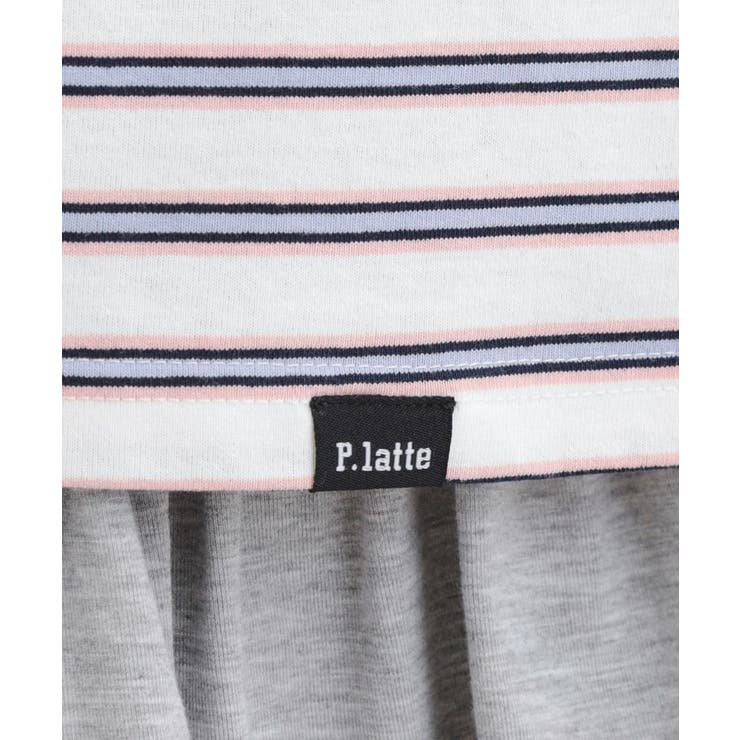 ラガーシャツTシャツ | PINK-latte | 詳細画像7 