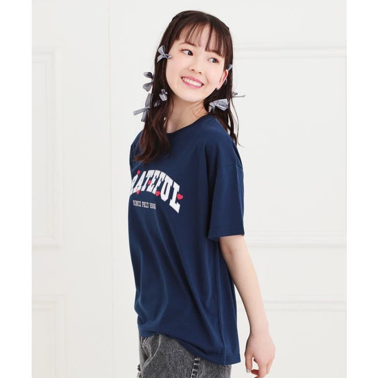カレッジTシャツ | PINK-latte | 詳細画像11 