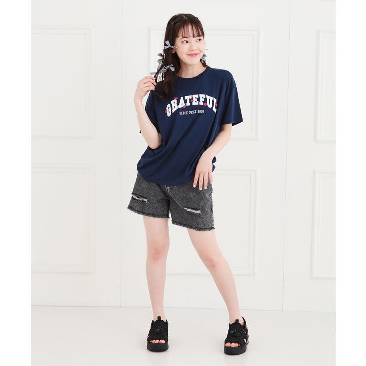 カレッジTシャツ | PINK-latte | 詳細画像12 