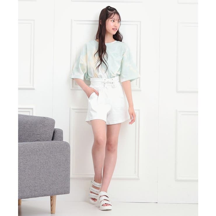 フロントレースアップキュロット | PINK-latte | 詳細画像10 