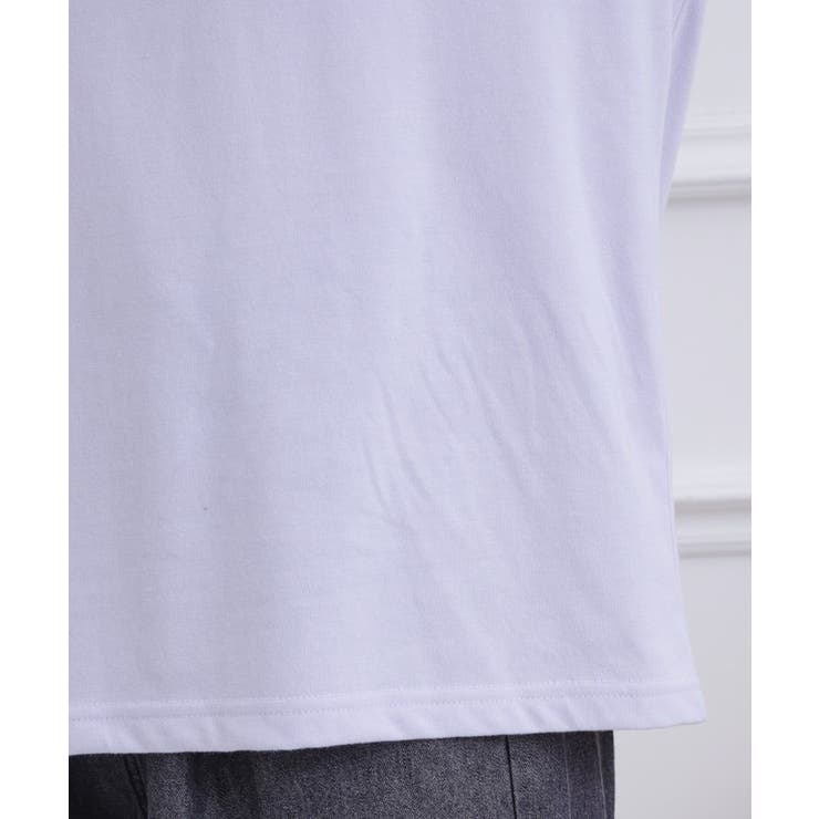 接触冷感 バックハートロゴTシャツ | PINK-latte | 詳細画像7 
