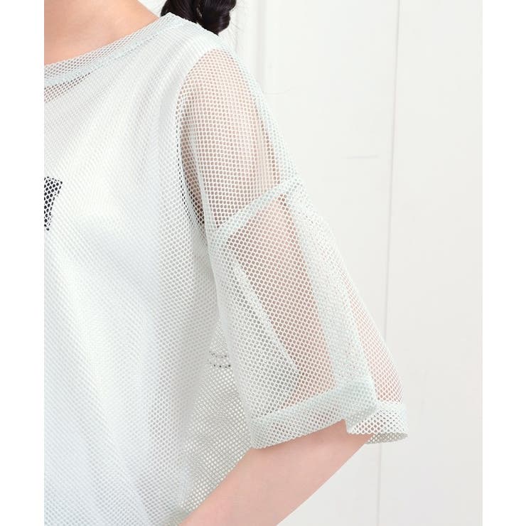 【セットアップアイテム】メッシュコーデ3点セット | PINK-latte | 詳細画像5 