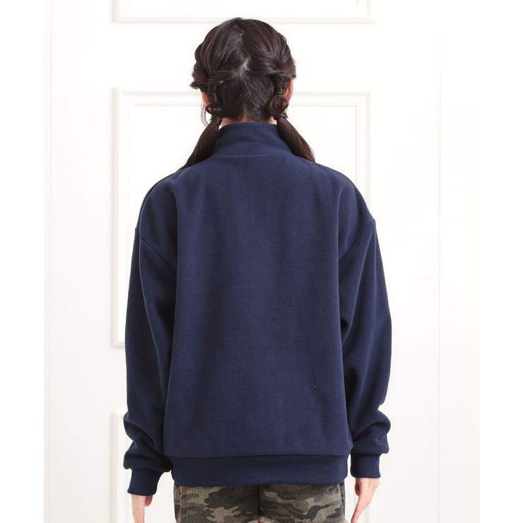 ハーフジップフリーストレーナー | PINK-latte | 詳細画像3 