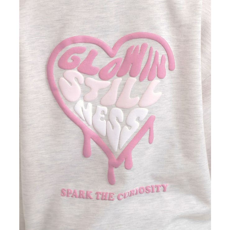 メルトハートビッグチュニックトレーナー | PINK-latte | 詳細画像15 