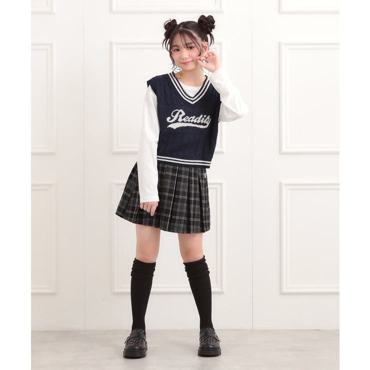 微起毛プリーツスカート | PINK-latte | 詳細画像17 