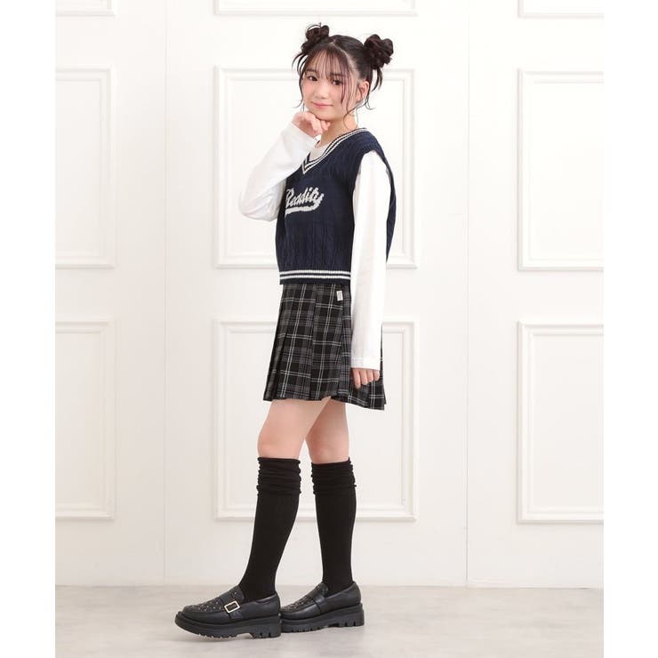 微起毛プリーツスカート | PINK-latte | 詳細画像18 