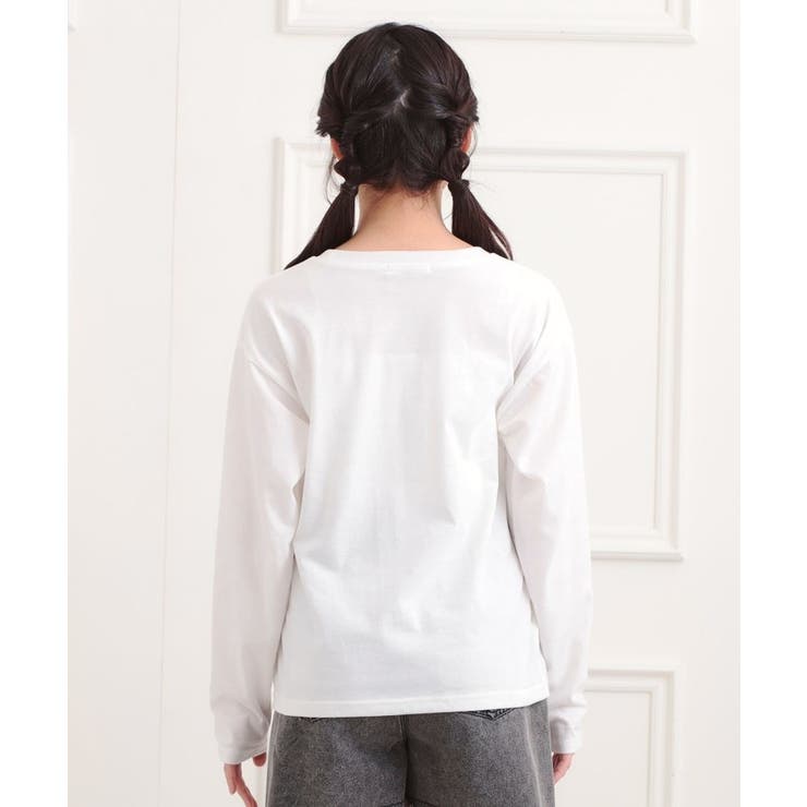 【セットアイテム】起毛チェックシャツ＋ロンT | PINK-latte | 詳細画像8 