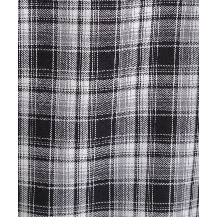 【セットアイテム】起毛チェックシャツ＋ロンT | PINK-latte | 詳細画像13 