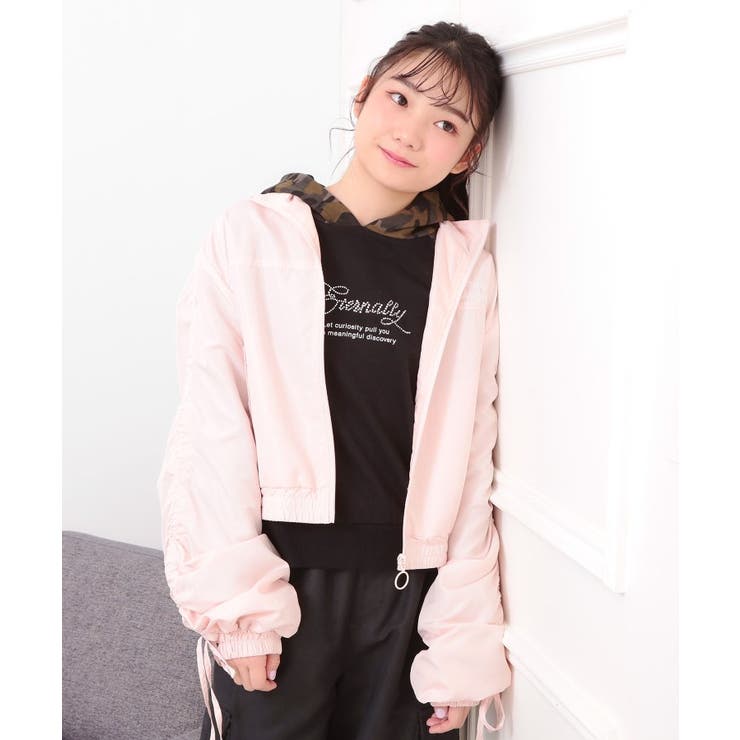 袖ドロストブルゾン | PINK-latte | 詳細画像17 