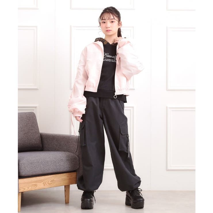 袖ドロストブルゾン | PINK-latte | 詳細画像18 