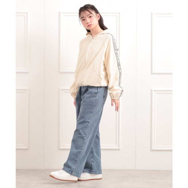 ロゴラインナイロンパーカーブルゾン | PINK-latte | 詳細画像11 