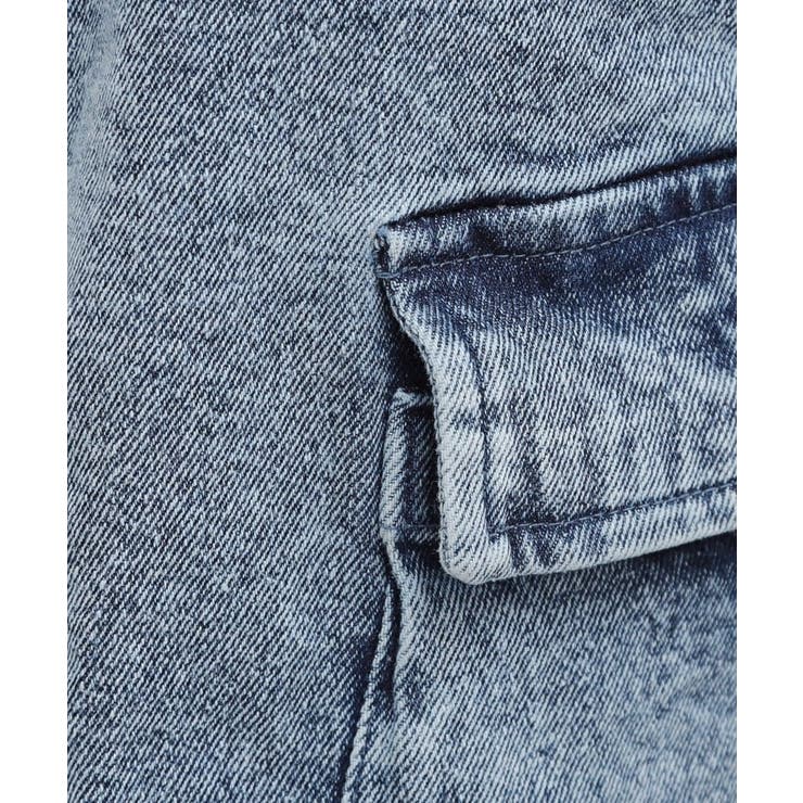 デニムカーゴパンツ | PINK-latte | 詳細画像16 