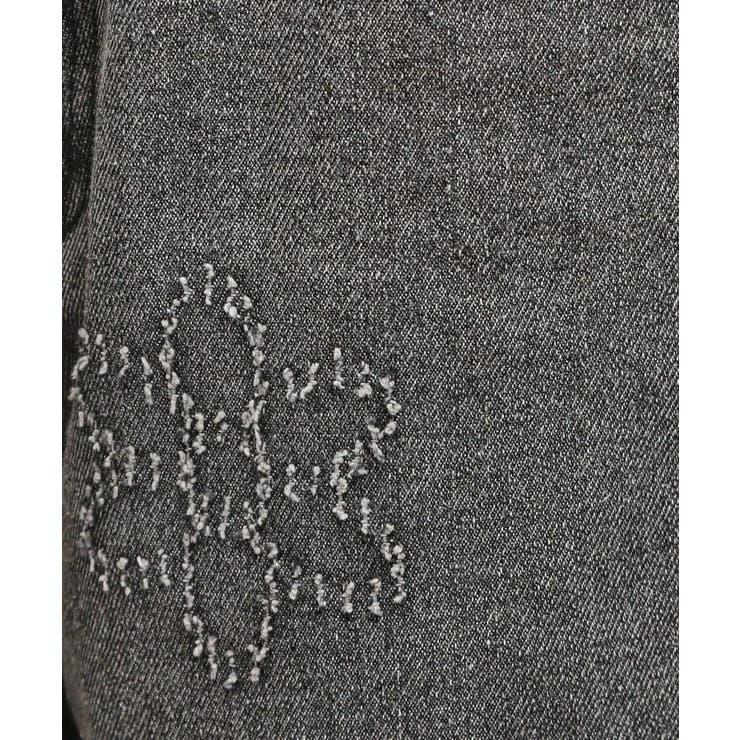 フラワー柄デニムロングパンツ | PINK-latte | 詳細画像15 