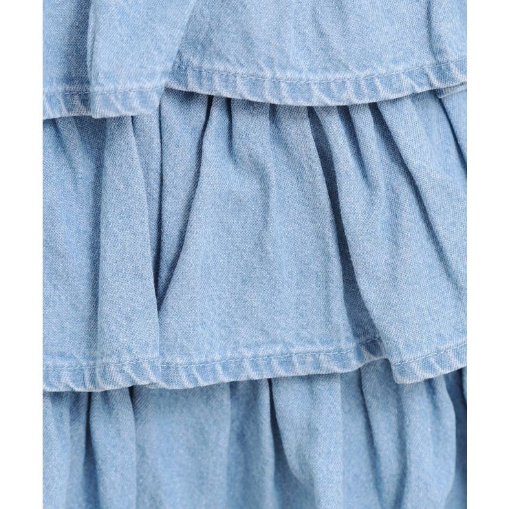 デニムティアードスカート | PINK-latte | 詳細画像13 