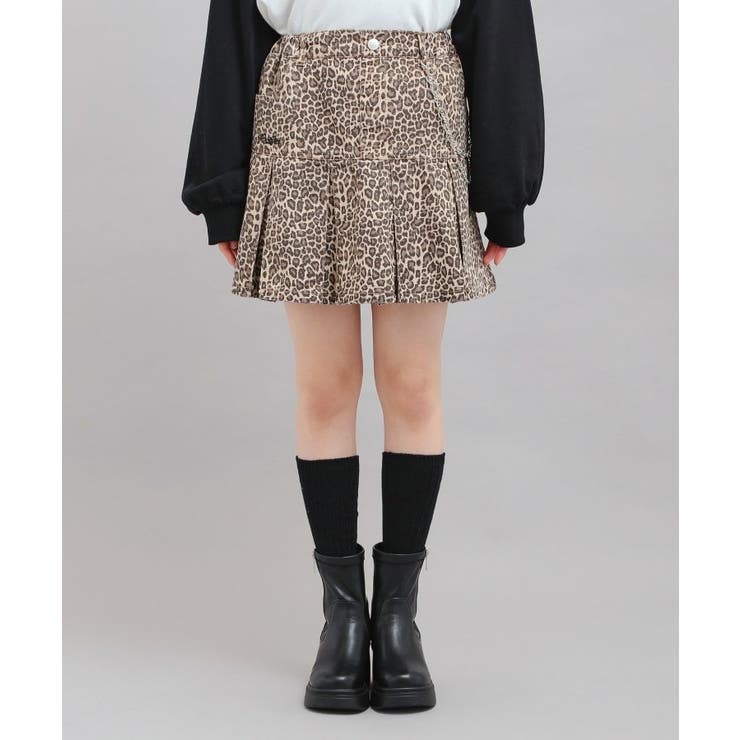 チェーン付きプリーツスカート | PINK-latte | 詳細画像1 