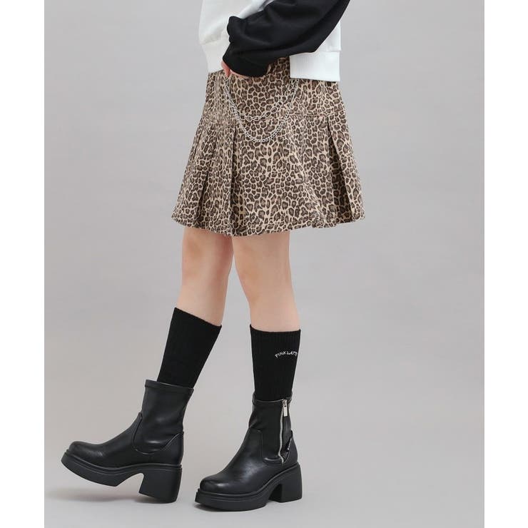 チェーン付きプリーツスカート | PINK-latte | 詳細画像16 