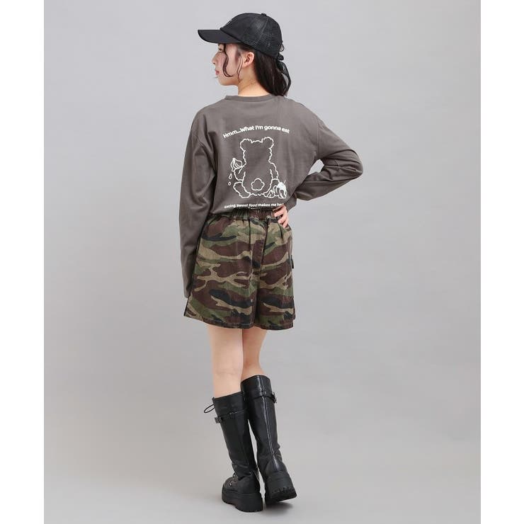 発泡クリームくまちゃんロンT | PINK-latte | 詳細画像14 