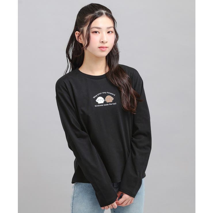 プチプラワンちゃんサガラロンT | PINK-latte | 詳細画像7 