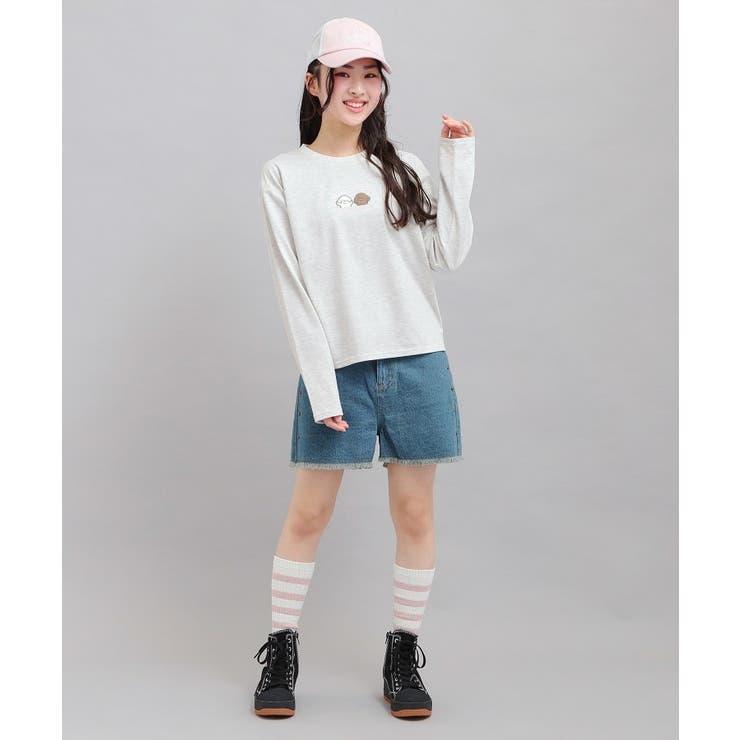 プチプラワンちゃんサガラロンT | PINK-latte | 詳細画像17 