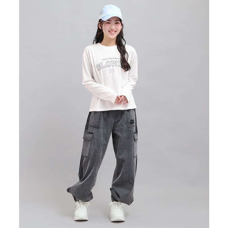 プチプラカレッジロゴT | PINK-latte | 詳細画像8 