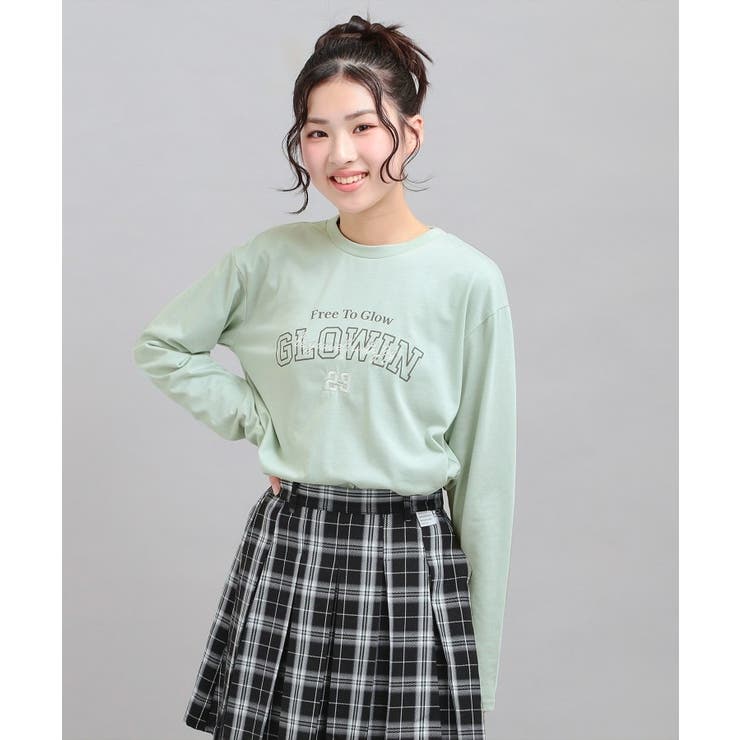 プチプラカレッジロゴT | PINK-latte | 詳細画像11 