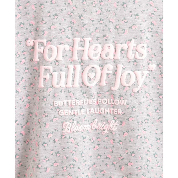 バック発泡プリントパーカー | PINK-latte | 詳細画像8 