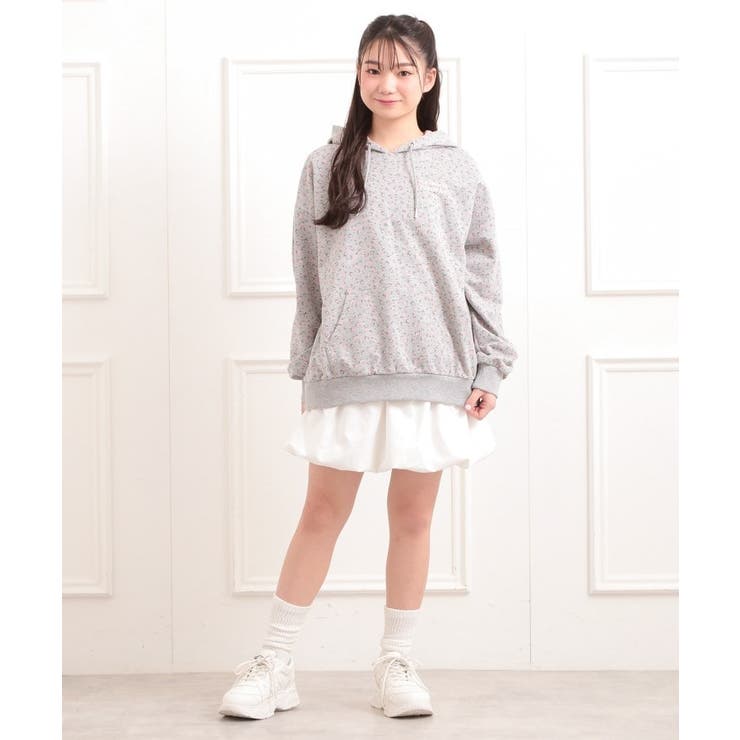 バック発泡プリントパーカー | PINK-latte | 詳細画像22 