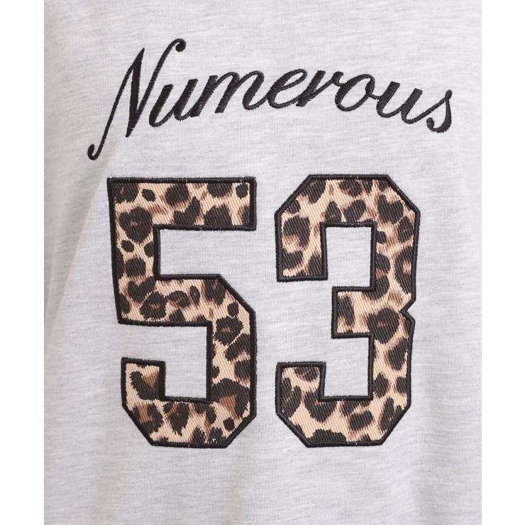 ナンバリングレイヤード風プルオーバー | PINK-latte | 詳細画像11 