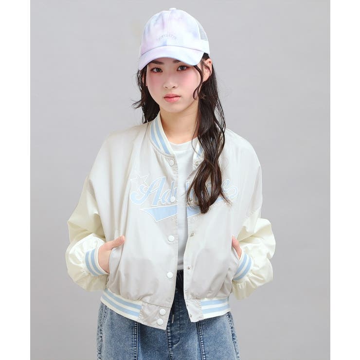 グレー(012) | チアロゴアップリケスタジャン | PINK-latte