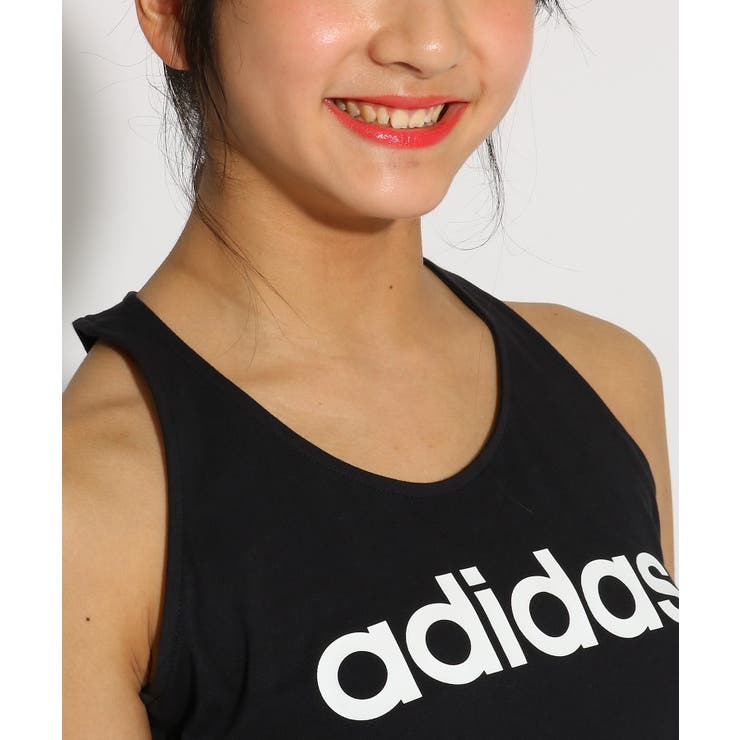 Adidas アディダス ロゴスリムタンクトップ 品番 Wrdw Pink Latte ピンクラテ のキッズファッション通販 Shoplist ショップリスト